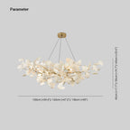 Erlenden Ceramic Chandelier-Moonnatur