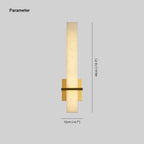 Dunselwyn Alabaster Wall Light-Moonnatur