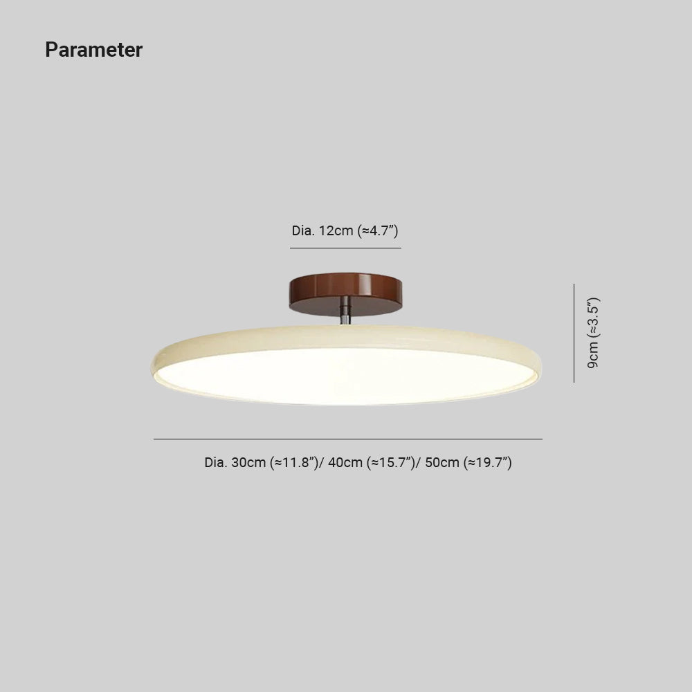 Casterwell Acrylic Ceiling Light-Moonnatur