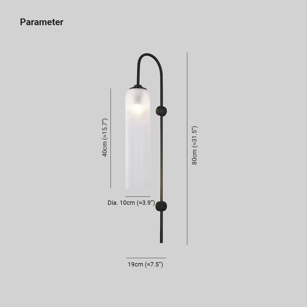Nethenwood Glass Wall Light-Moonnatur