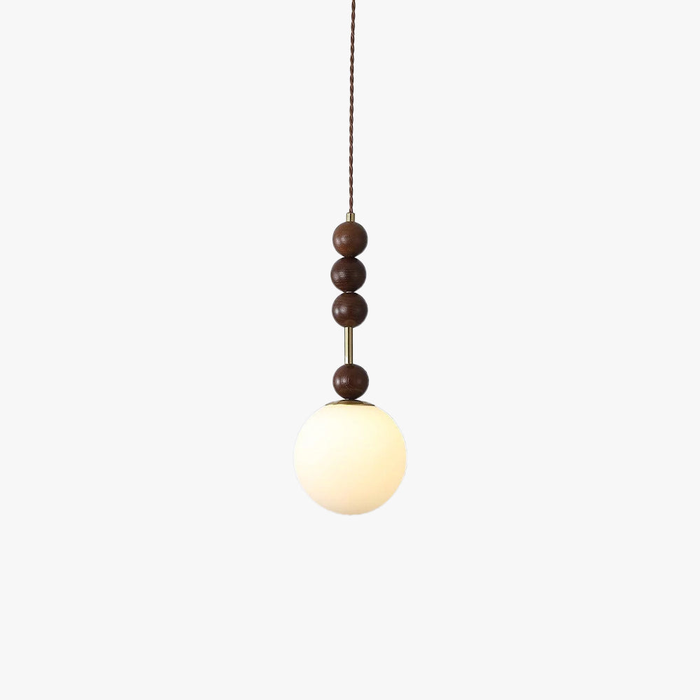 Meldenvale Wood Pendant Light-Moonnatur