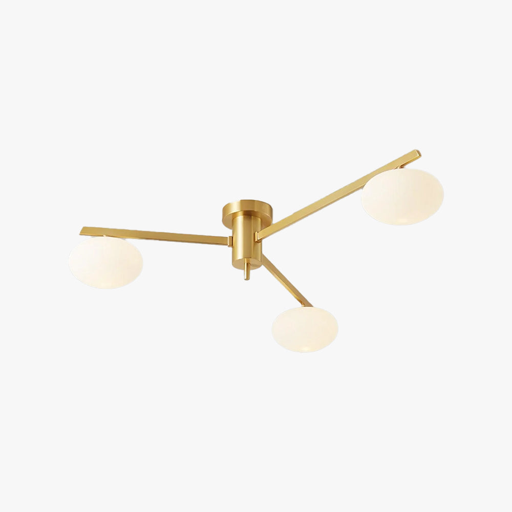 Pardenholm Glass Ceiling Light-Moonnatur