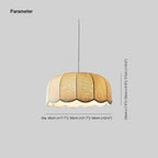 Cavenwell Fabric Pendant Light-Moonnatur