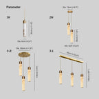 Darnelonna Alabaster Pendant Light-Moonnatur