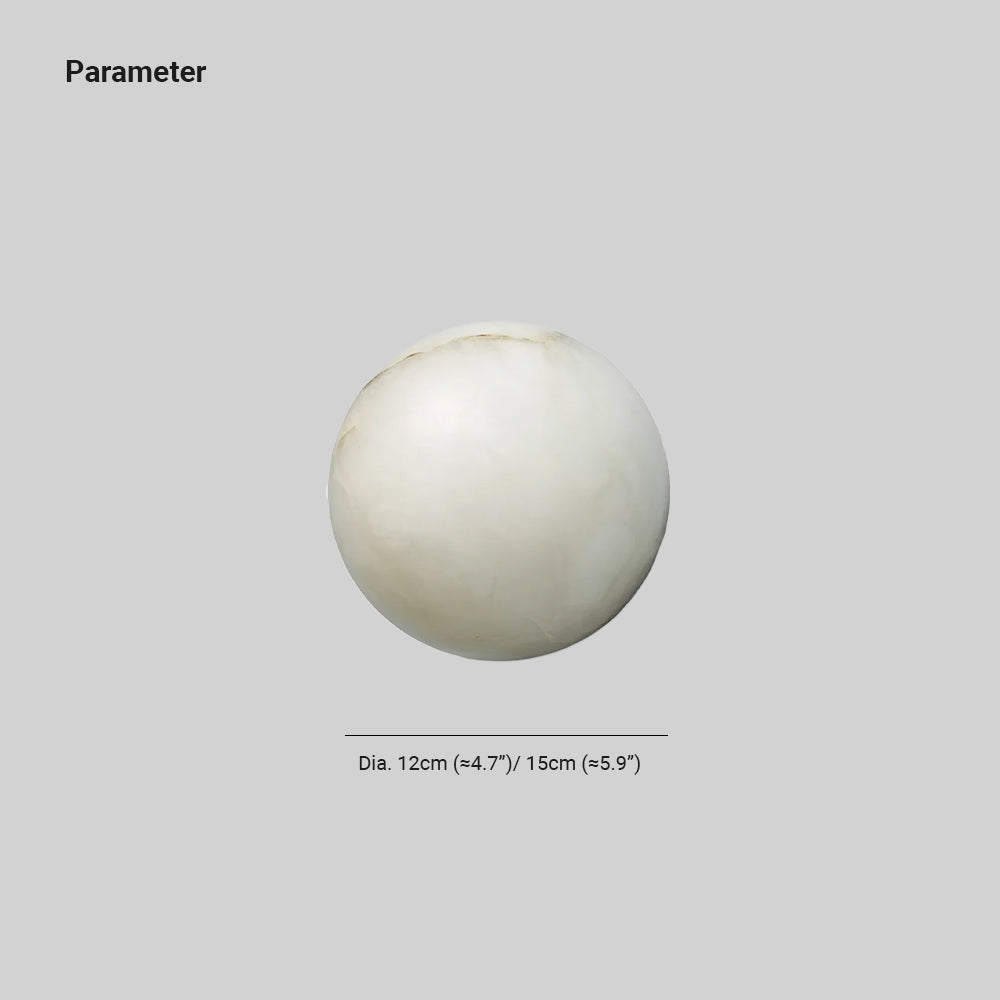 Mardenevia Alabaster Wall Light-Moonnatur