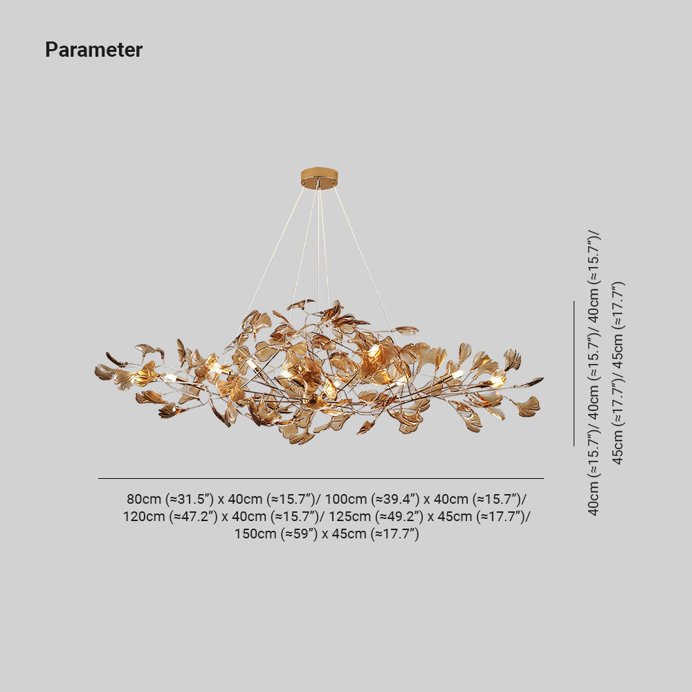 Renverbrook Acrylic Chandelier-Moonnatur