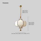Dorrenheath Fabric Pendant Light-Moonnatur
