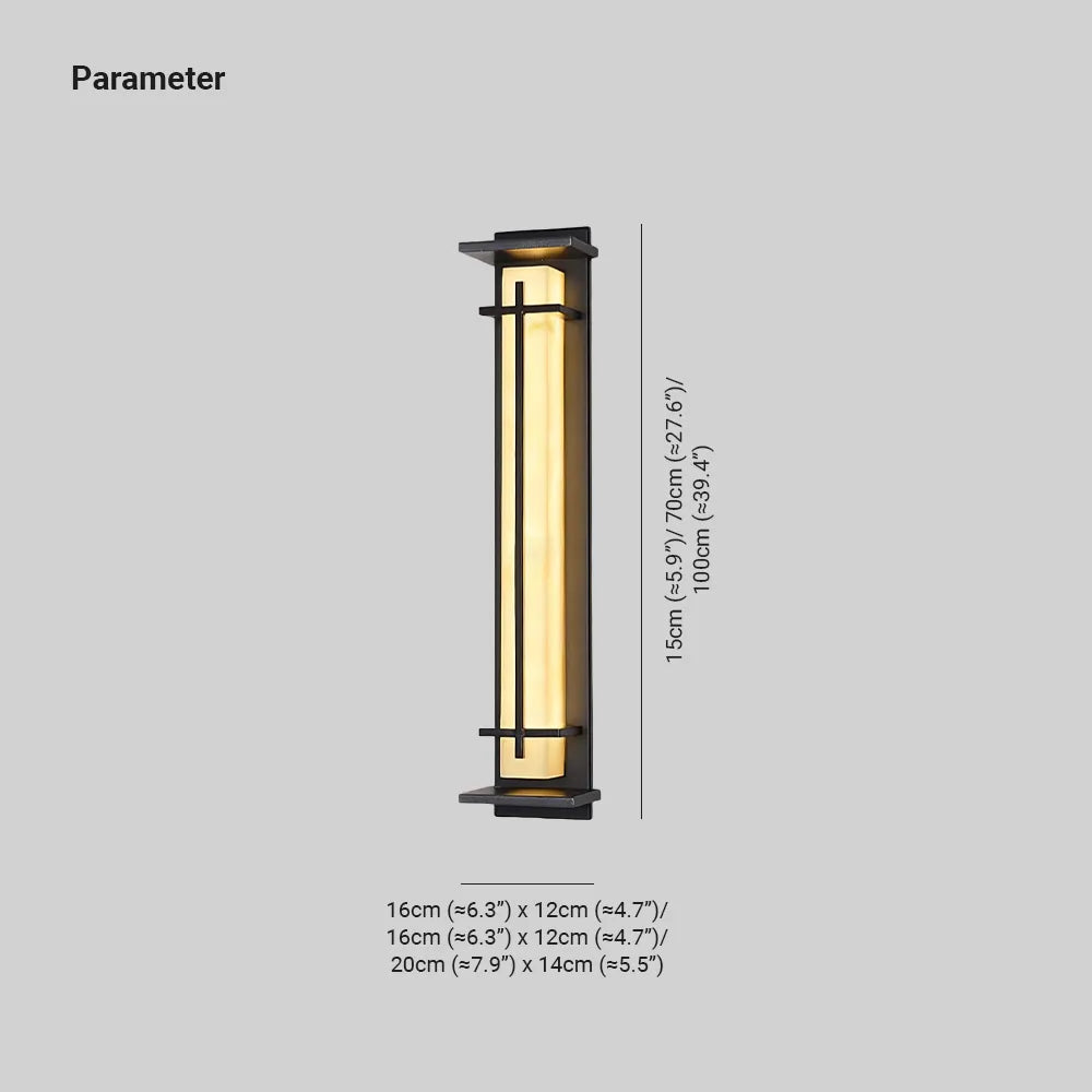 Junaria Resin Wall Light-Moonnatur