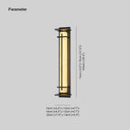 Junaria Resin Wall Light-Moonnatur