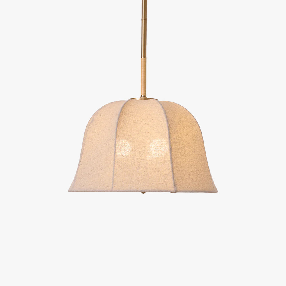 Corenhaven Linen Pendant Light-Moonnatur