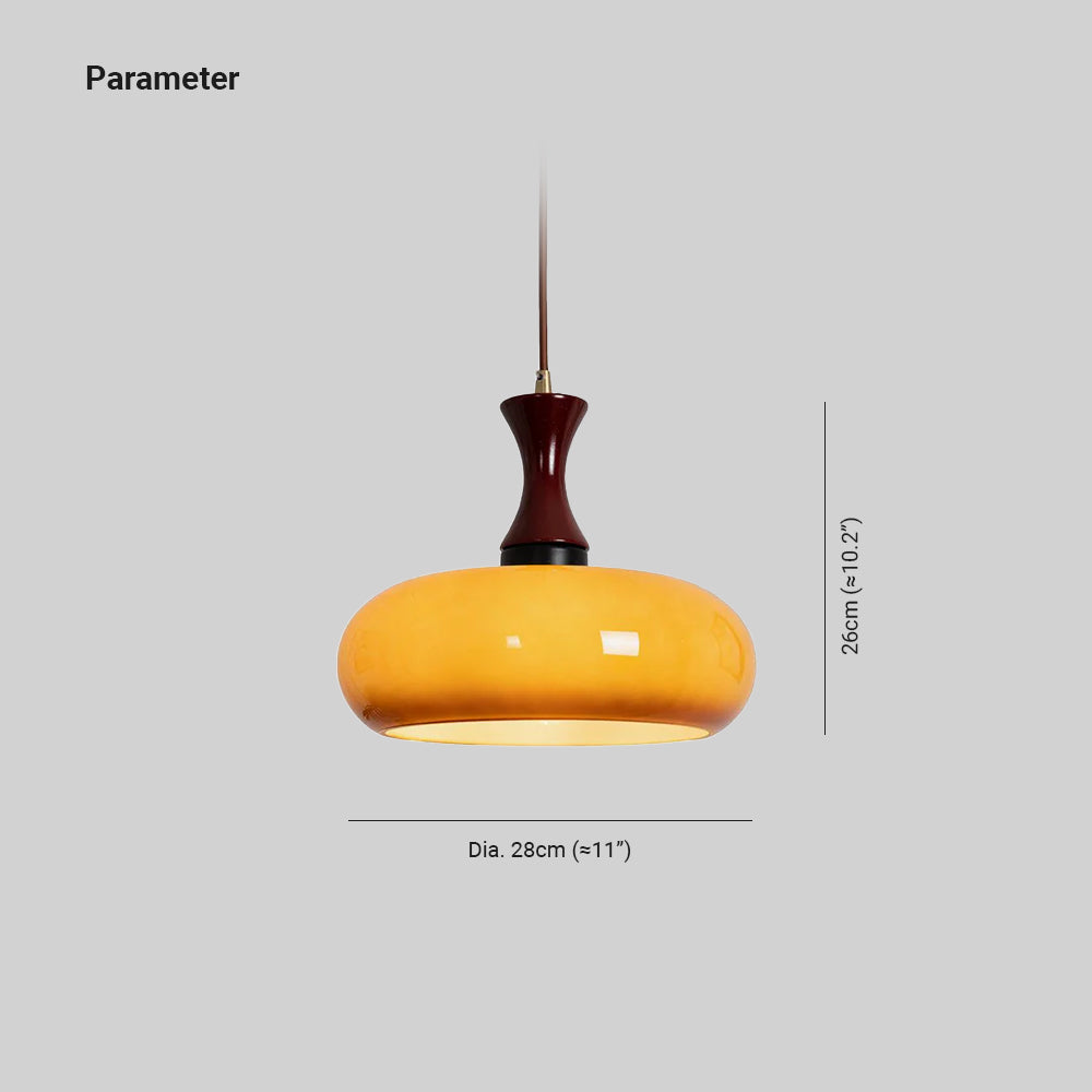 Alwyneth Wood Pendant Light-Moonnatur