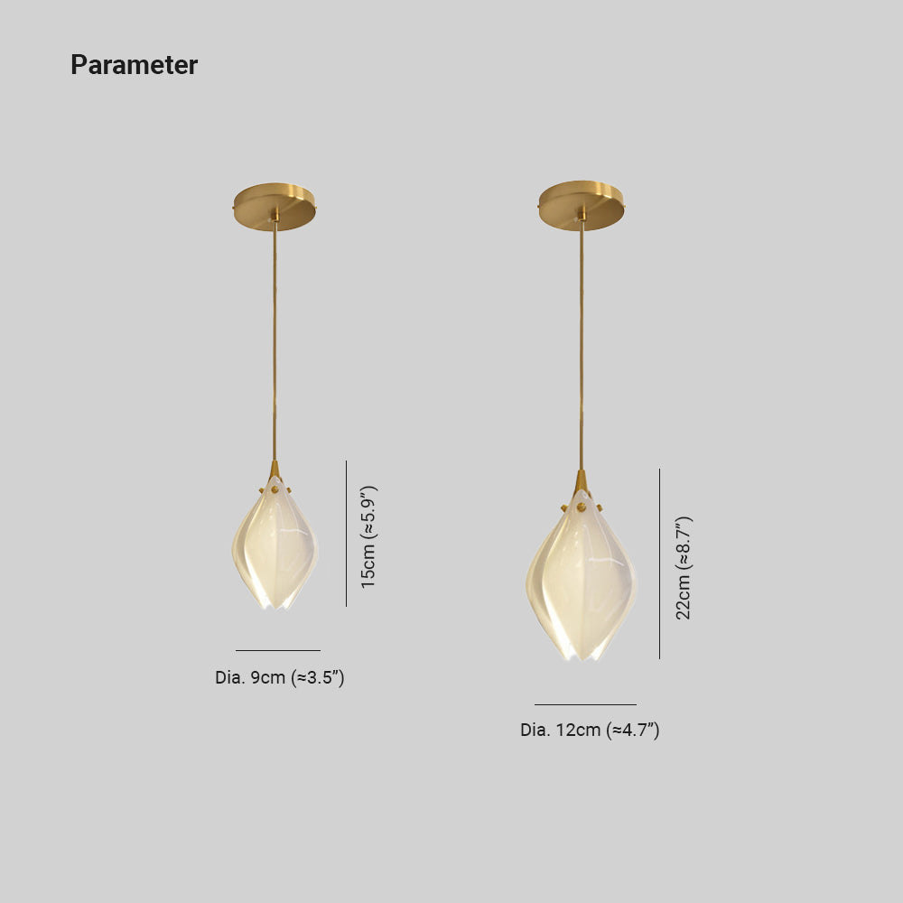 Xomalia Ceramic Pendant Lamp-Moonnatur