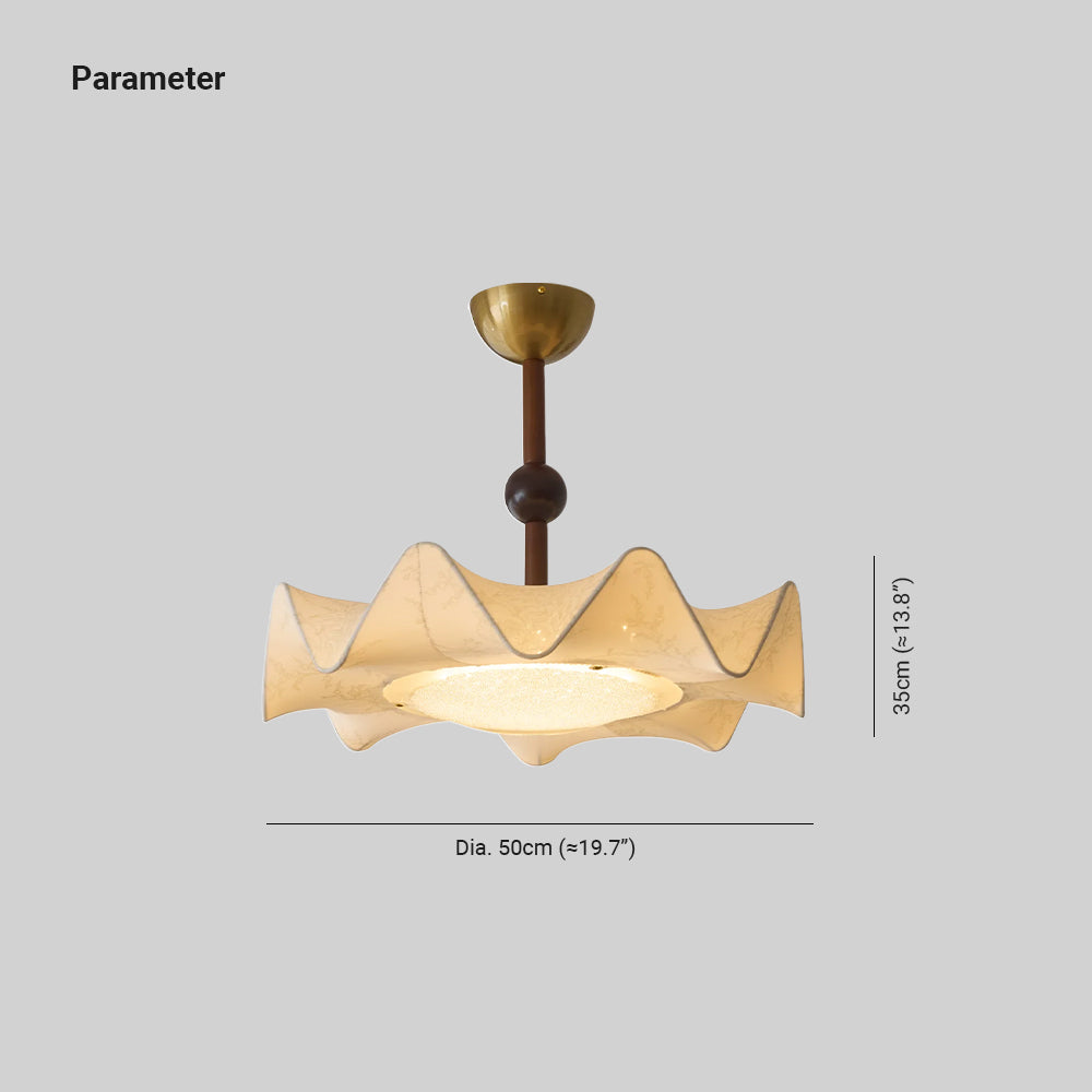 Torrenenna Fabric Ceiling Light-Moonnatur