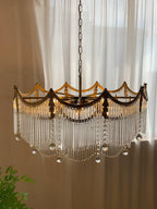 Mavora Brass Chandelier-Moonnatur