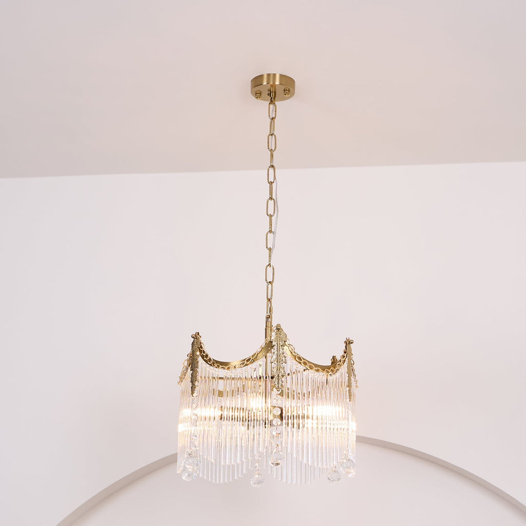 Brenelaelle Glass Chandelier-Moonnatur