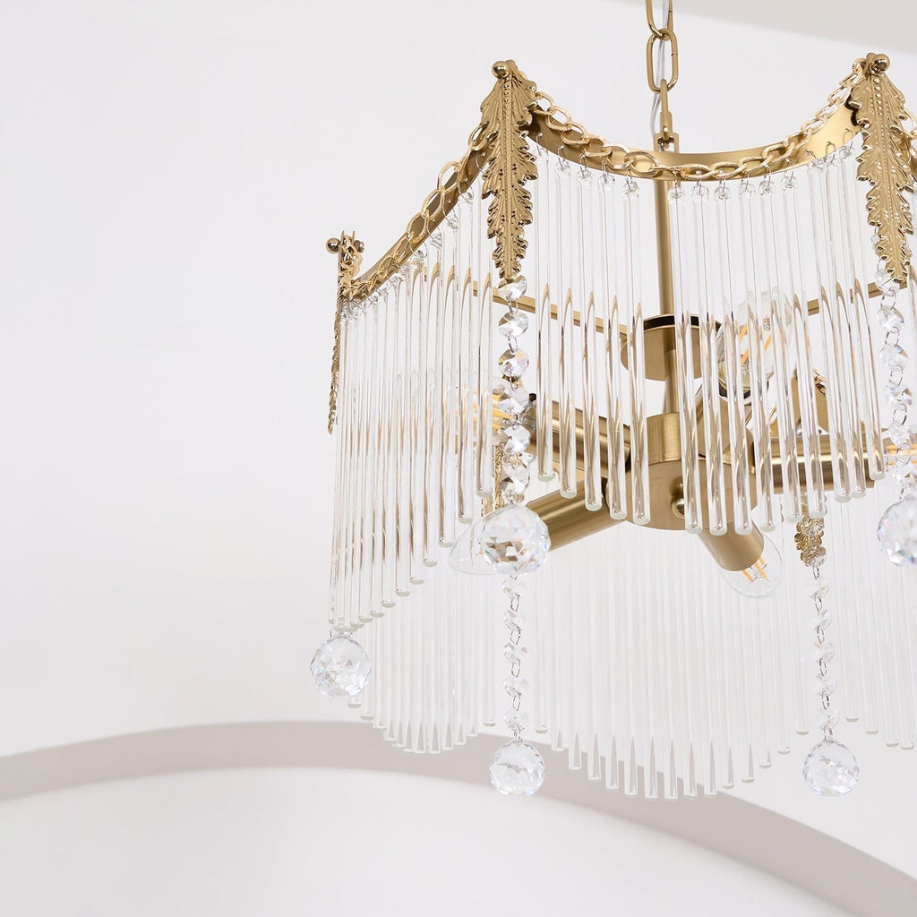 Brenelaelle Glass Chandelier-Moonnatur