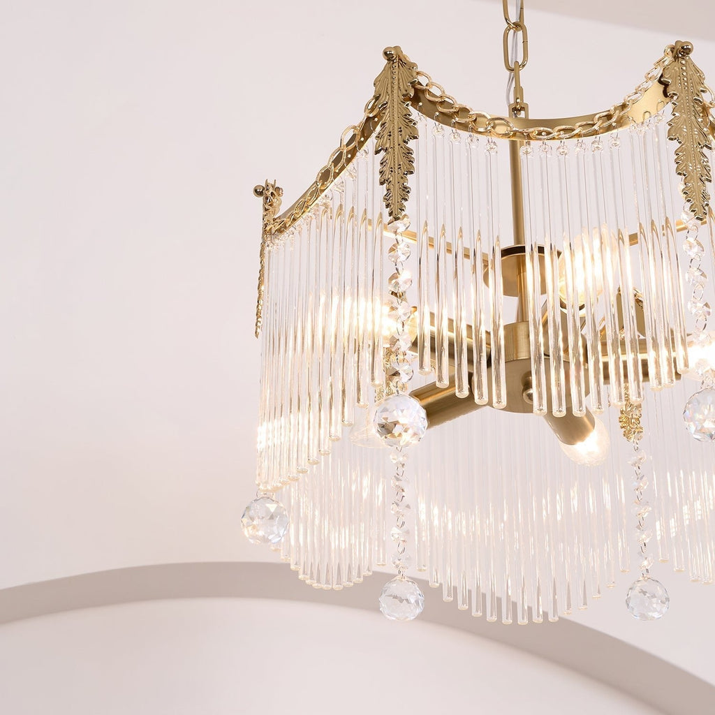 Brenelaelle Glass Chandelier-Moonnatur