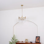 Mavora Brass Chandelier-Moonnatur