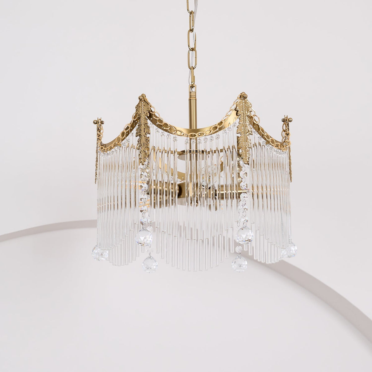Brenelaelle Glass Chandelier-Moonnatur