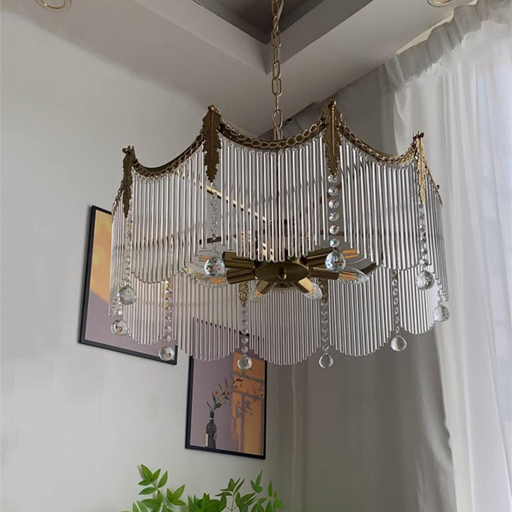 Brenelaelle Glass Chandelier-Moonnatur