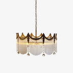 Mavora Brass Chandelier-Moonnatur