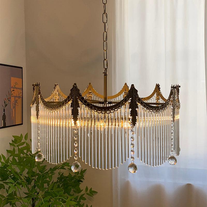 Mavora Brass Chandelier-Moonnatur