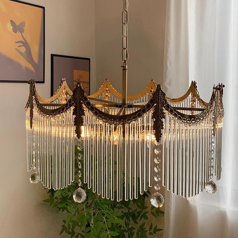 Mavora Brass Chandelier-Moonnatur