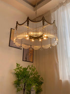 Mavora Brass Chandelier-Moonnatur