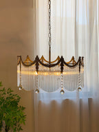 Mavora Brass Chandelier-Moonnatur