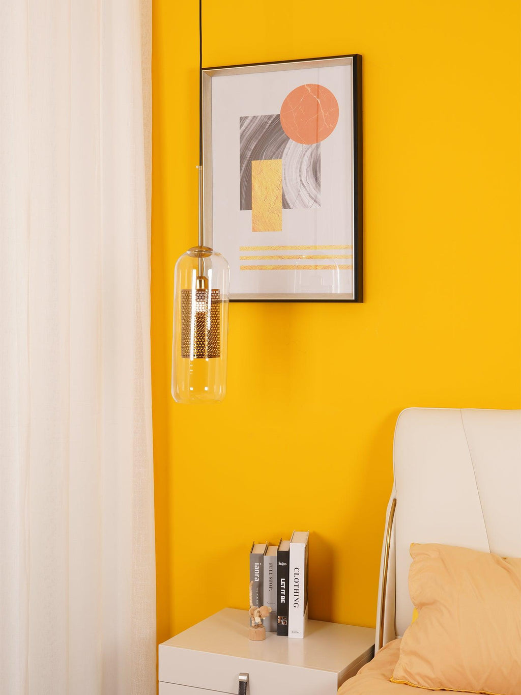 Orlenina Glass Pendant Light-Moonnatur