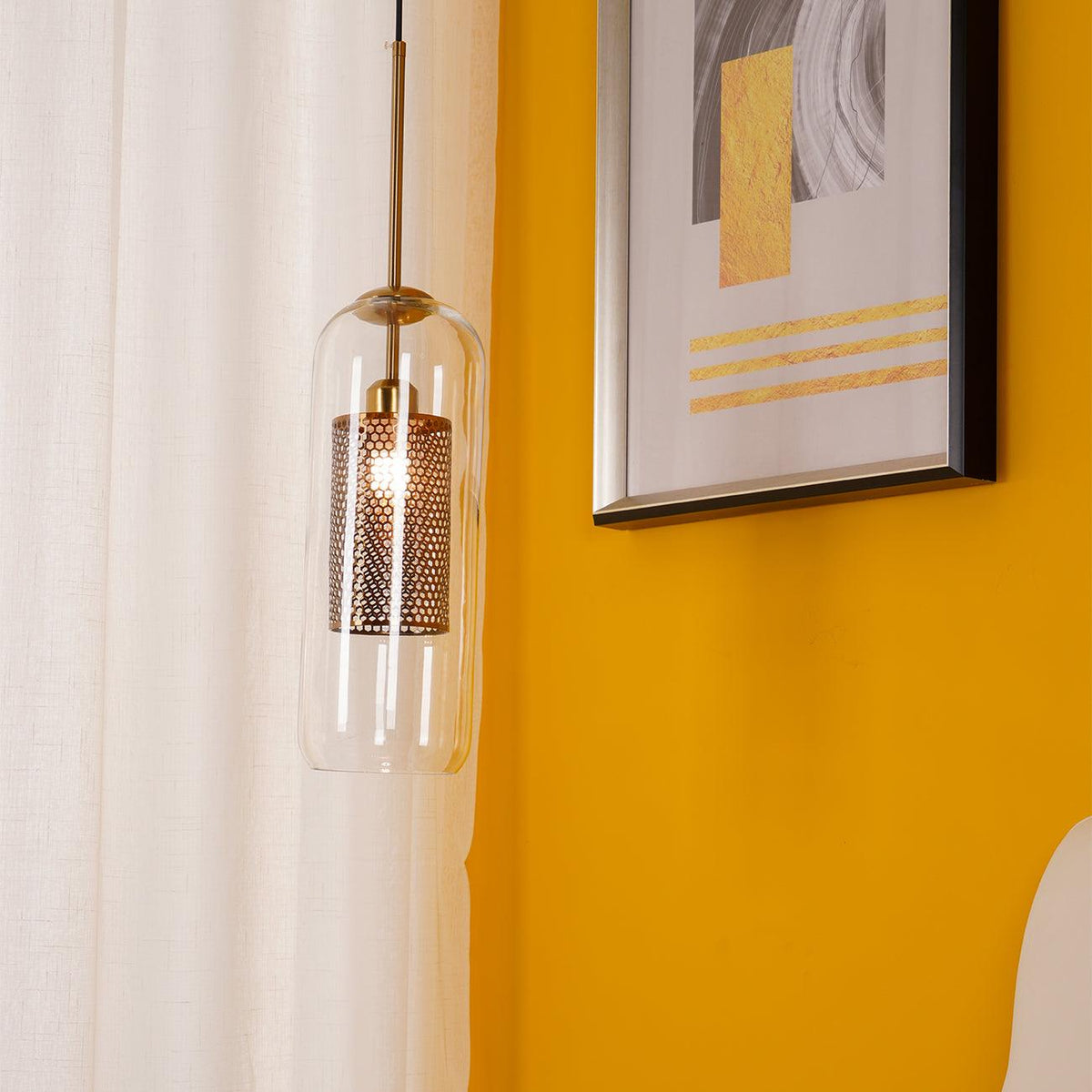 Orlenina Glass Pendant Light-Moonnatur