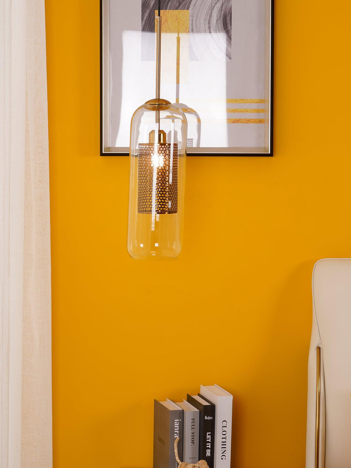 Orlenina Glass Pendant Light-Moonnatur