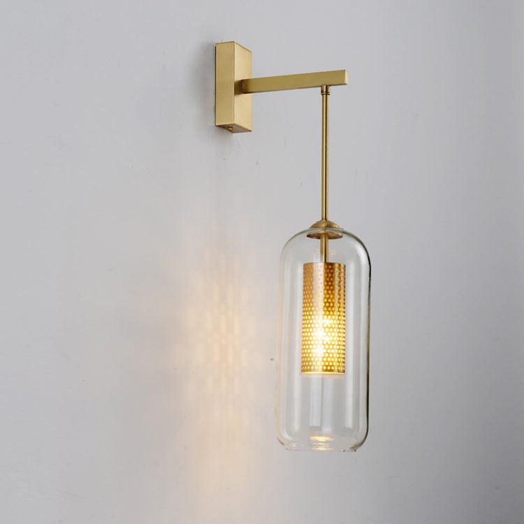 Jovara Glass Wall Light-Moonnatur