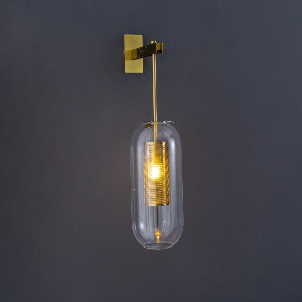 Jovara Glass Wall Light-Moonnatur