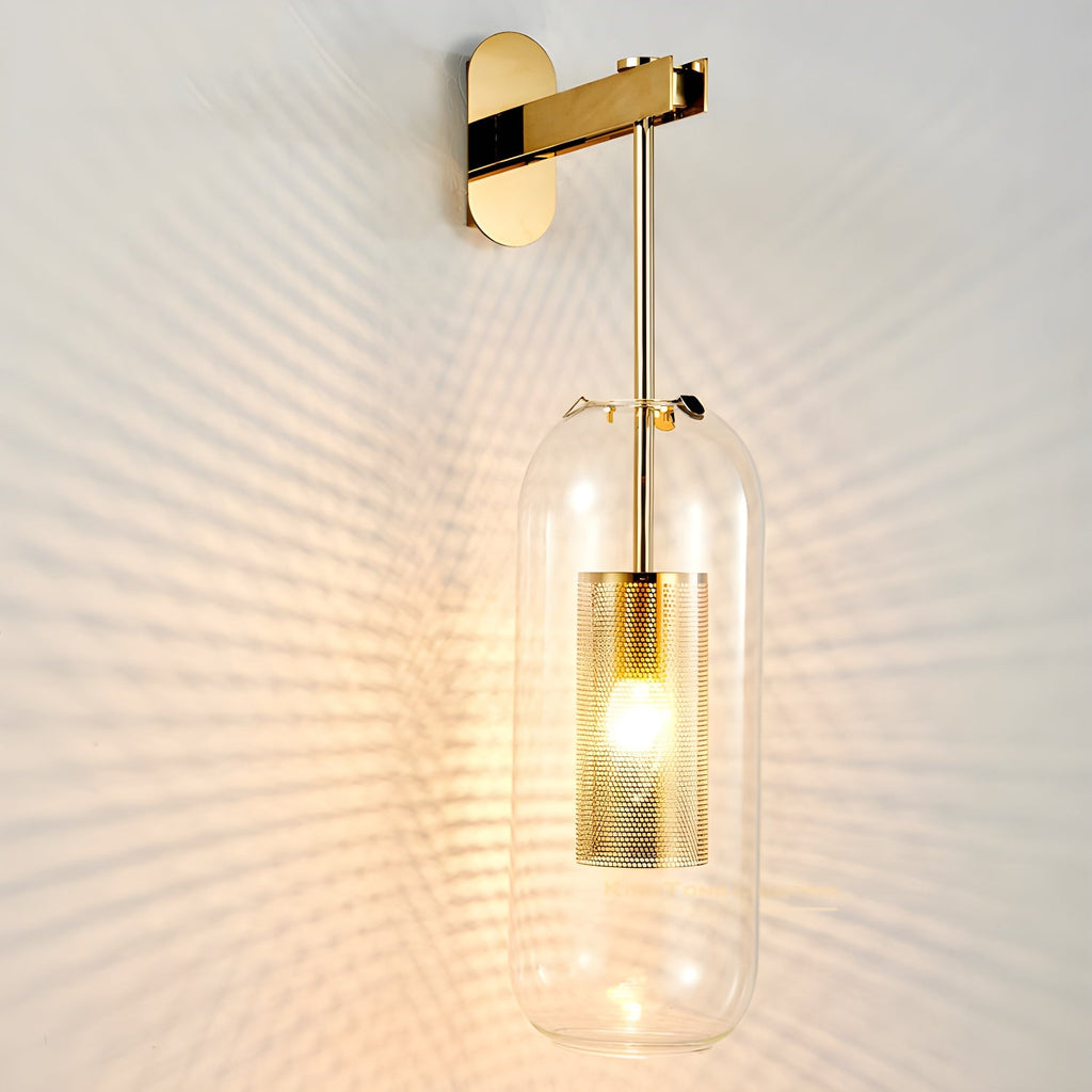 Jovara Glass Wall Light-Moonnatur