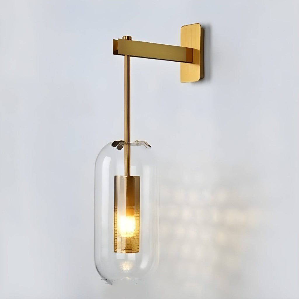 Jovara Glass Wall Light-Moonnatur