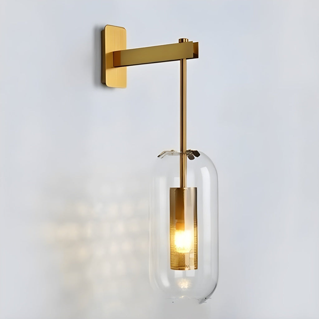 Jovara Glass Wall Light-Moonnatur