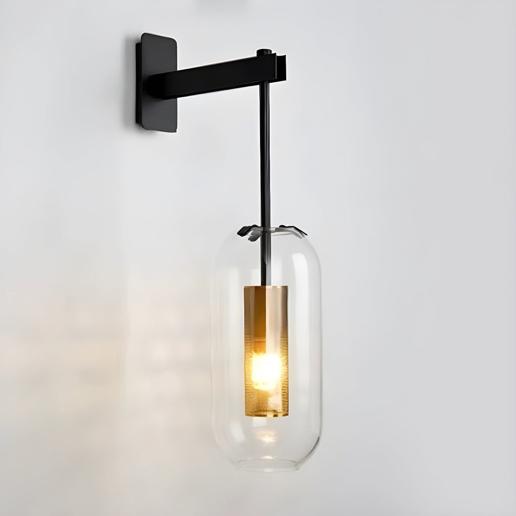 Jovara Glass Wall Light-Moonnatur