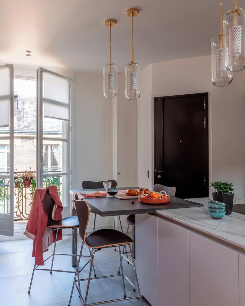 Orlenina Glass Pendant Light-Moonnatur