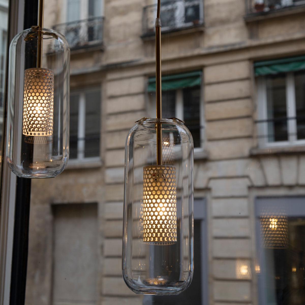 Orlenina Glass Pendant Light-Moonnatur