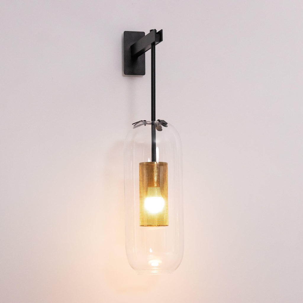 Jovara Glass Wall Light-Moonnatur