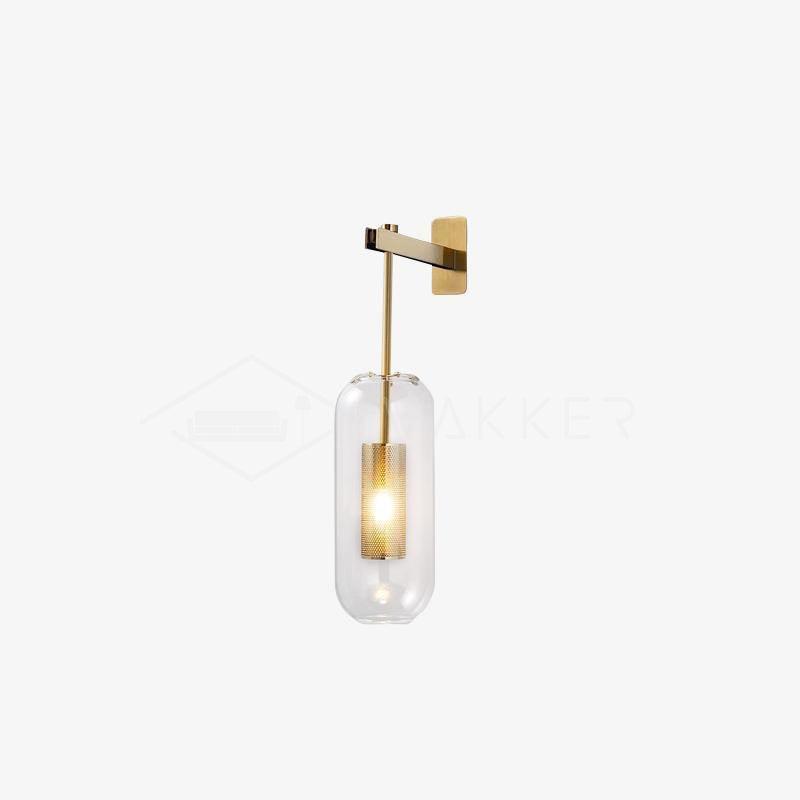 Jovara Glass Wall Light-Moonnatur