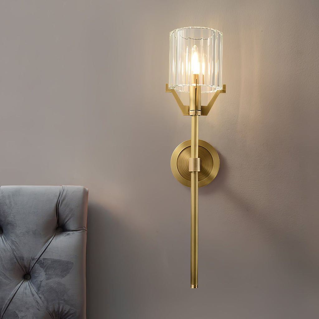 Elrenelle Glass Wall Light-Moonnatur