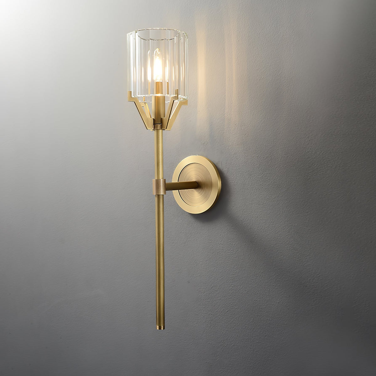 Elrenelle Glass Wall Light-Moonnatur