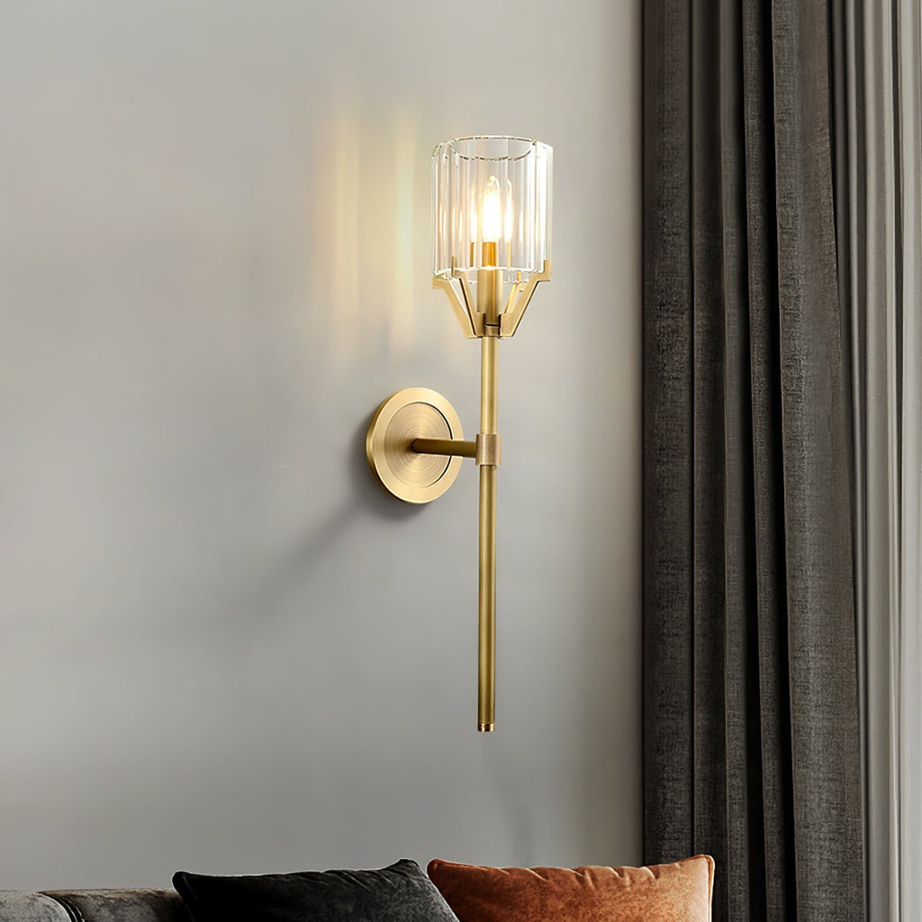 Elrenelle Glass Wall Light-Moonnatur