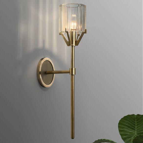 Elrenelle Glass Wall Light-Moonnatur