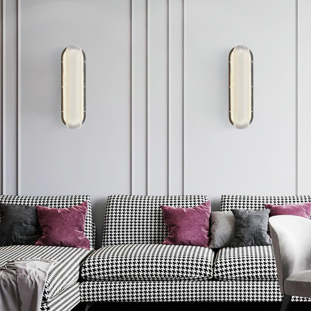Davenelle Acrylic Wall Light-Moonnatur