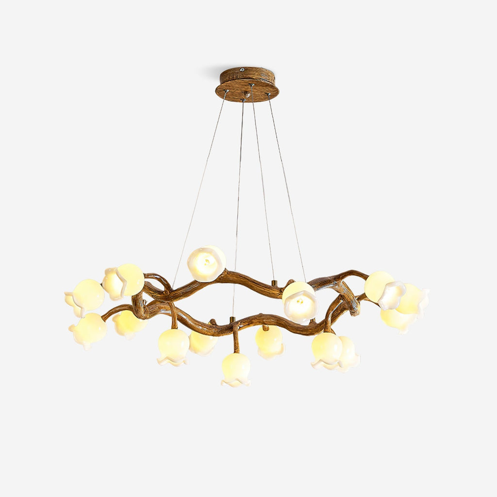 Cardelonna Fibreglass Chandelier-Moonnatur