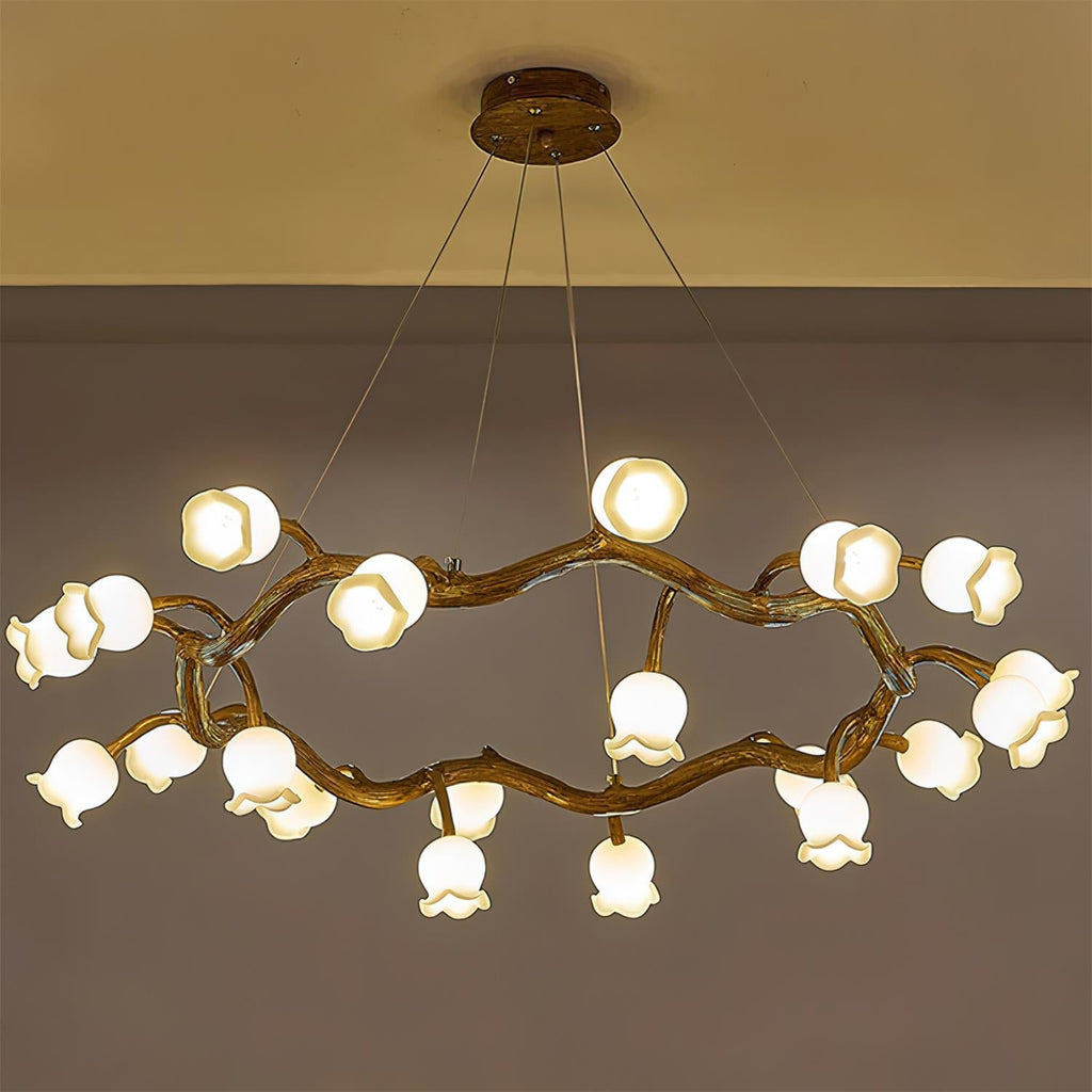 Cardelonna Fibreglass Chandelier-Moonnatur