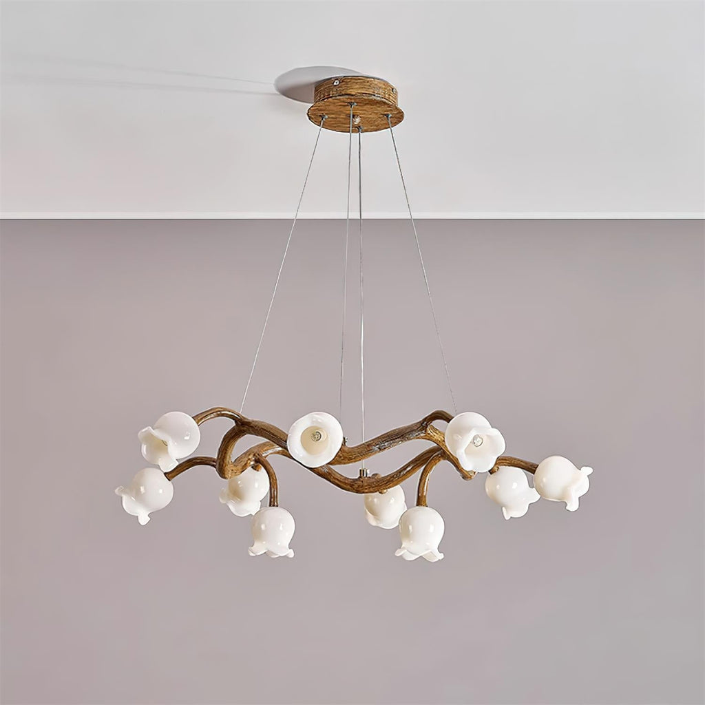 Cardelonna Fibreglass Chandelier-Moonnatur